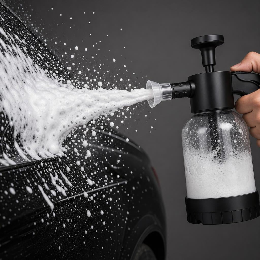 Pulveriza la espuma
